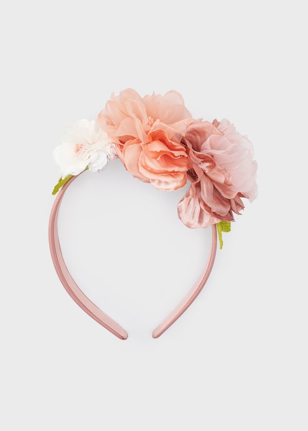 Cerchietto fiori bambina