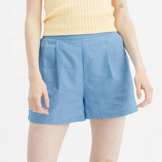 Pantaloncino denim morbido