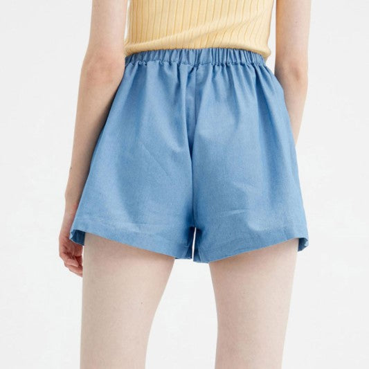 Pantaloncino denim morbido