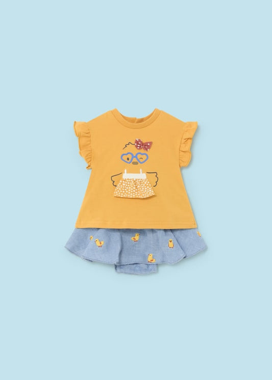 Completo 2 pezzi Better Cotton neonata