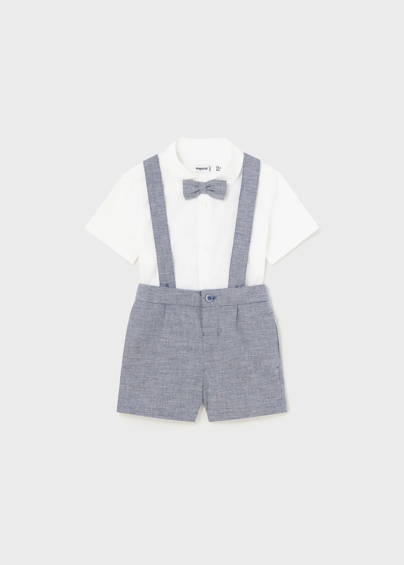 Completo 2 pezzi con papillon bimbo