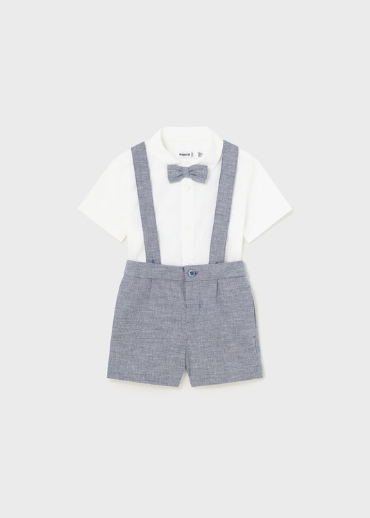 Completo 2 pezzi con papillon bimbo