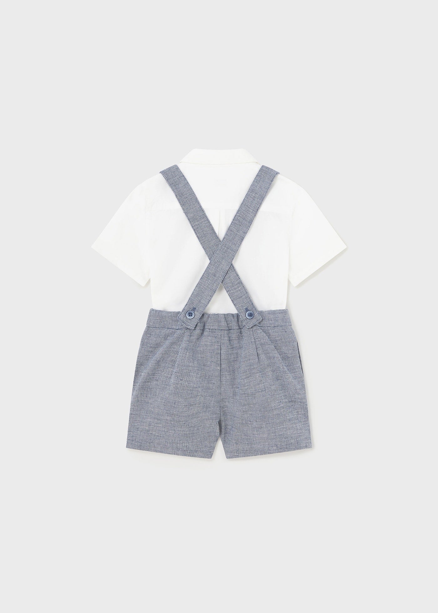 Completo 2 pezzi con papillon bimbo