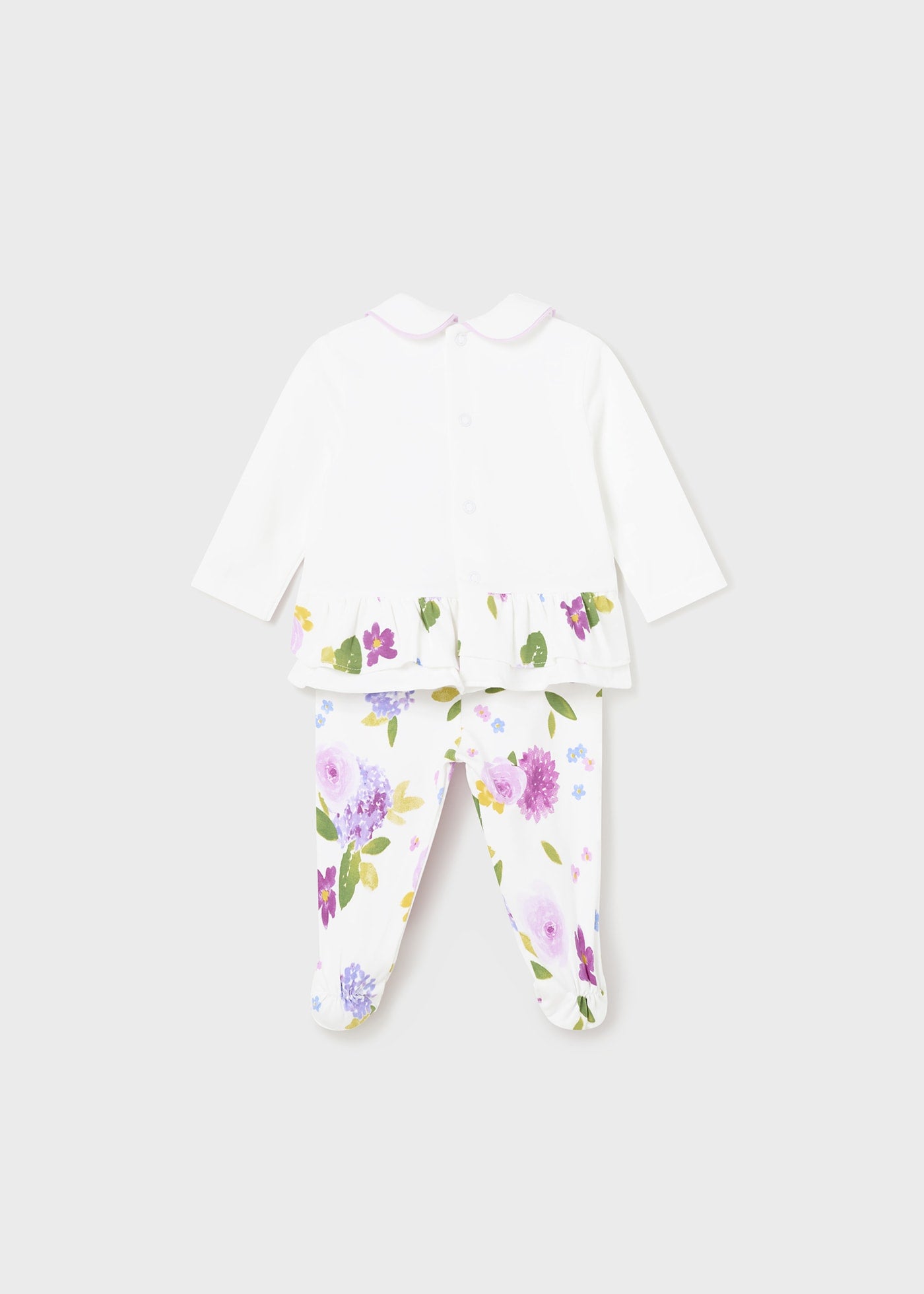 Completo 2 pezzi ghettina Better Cotton neonata