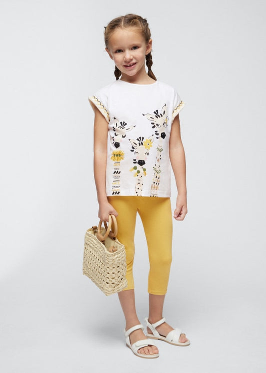 Completo 2 pezzi giraffe bambina