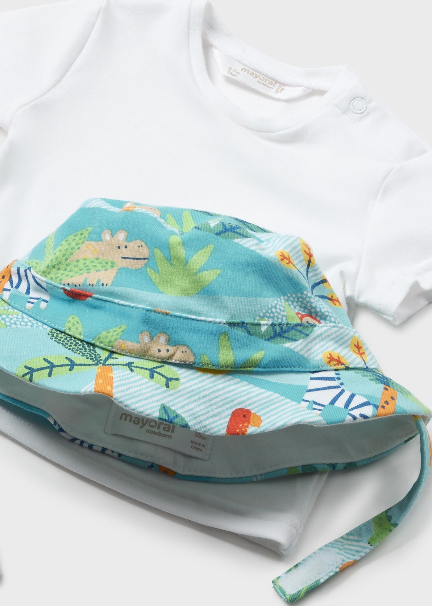 Completo 3 pezzi stampato  neonato