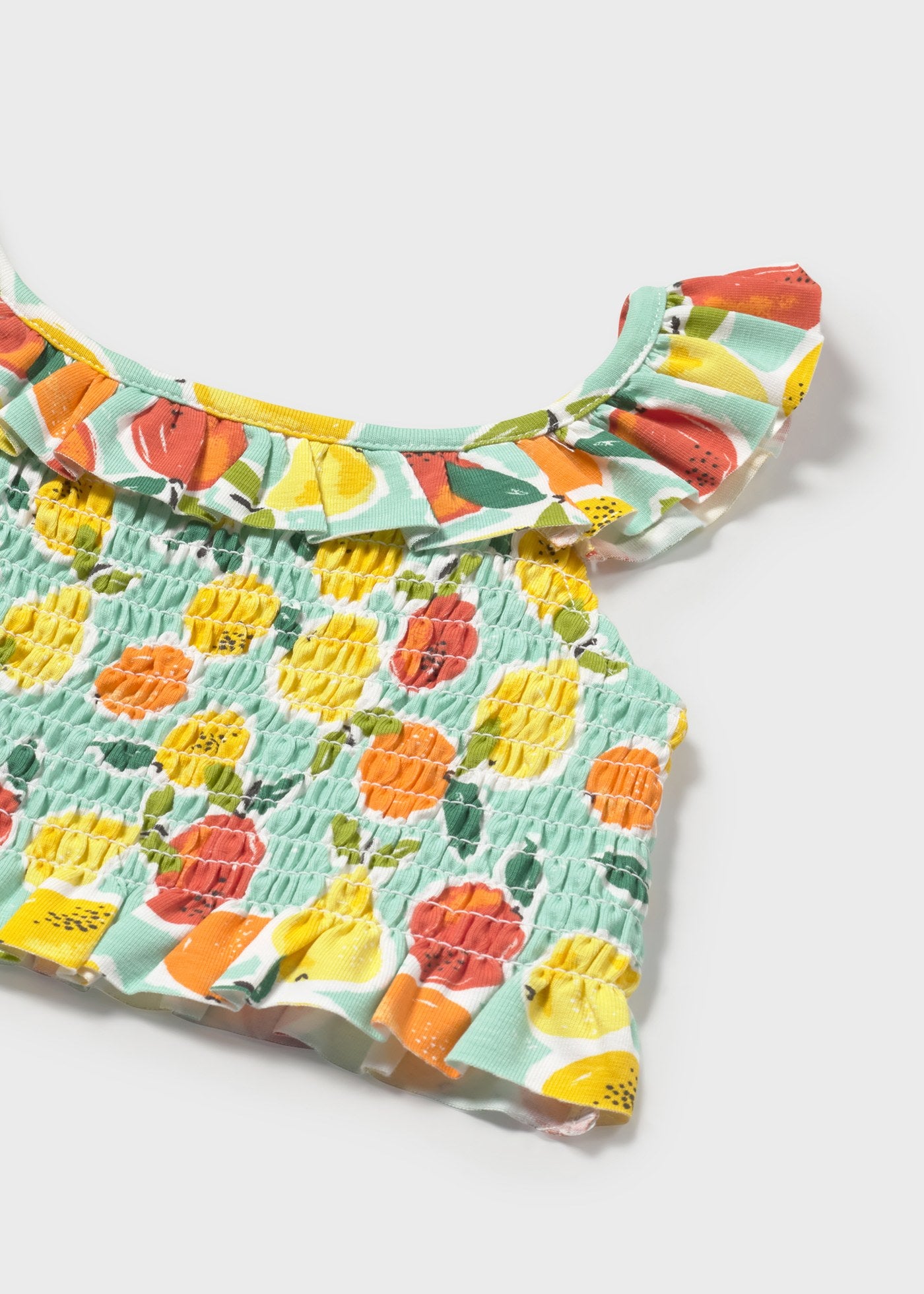 Vestito con fascia stampata bimba
