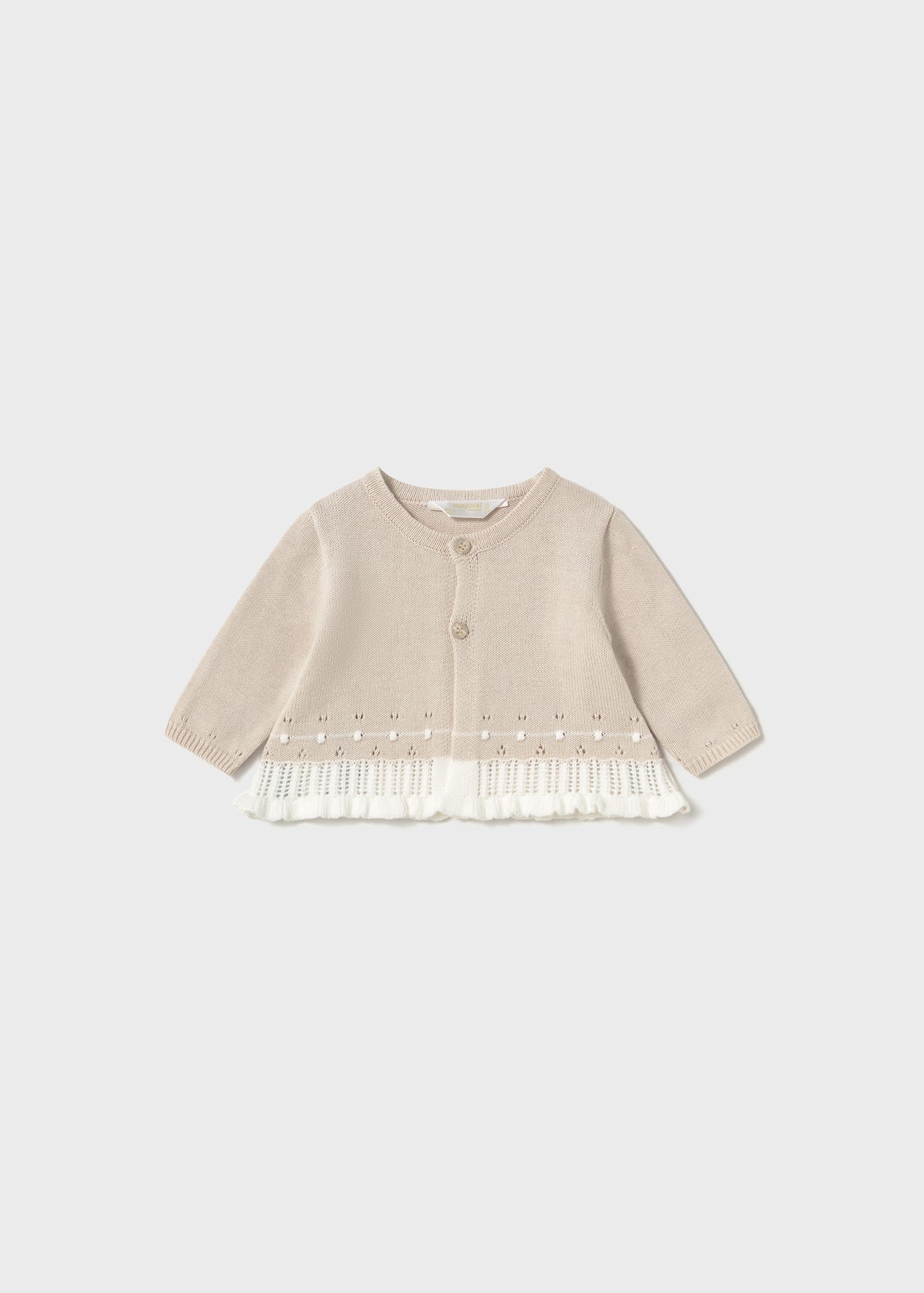 Completo 3 pezzi tricot neonata