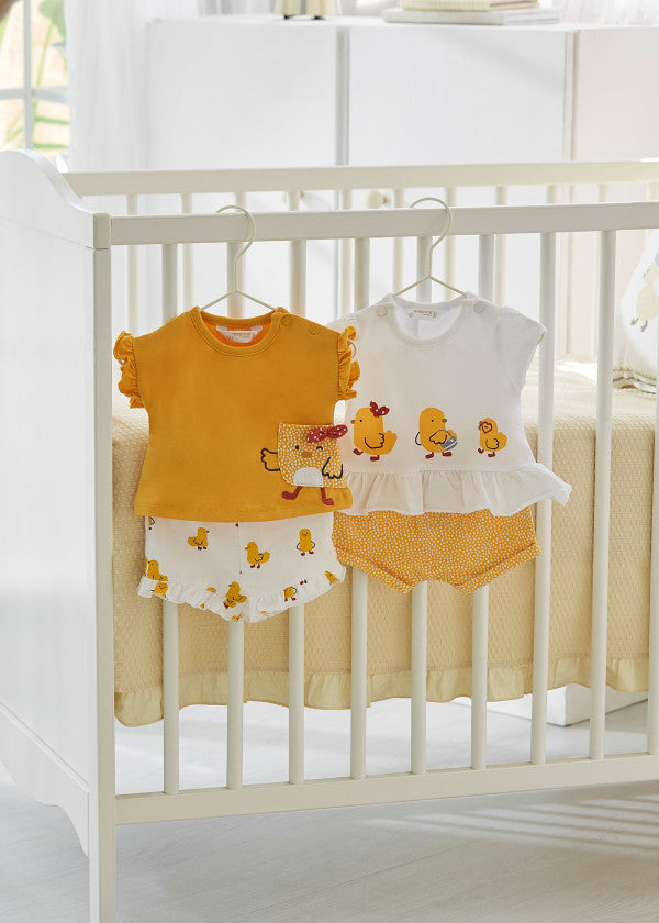 Completo 4 pezzi Better Cotton neonata