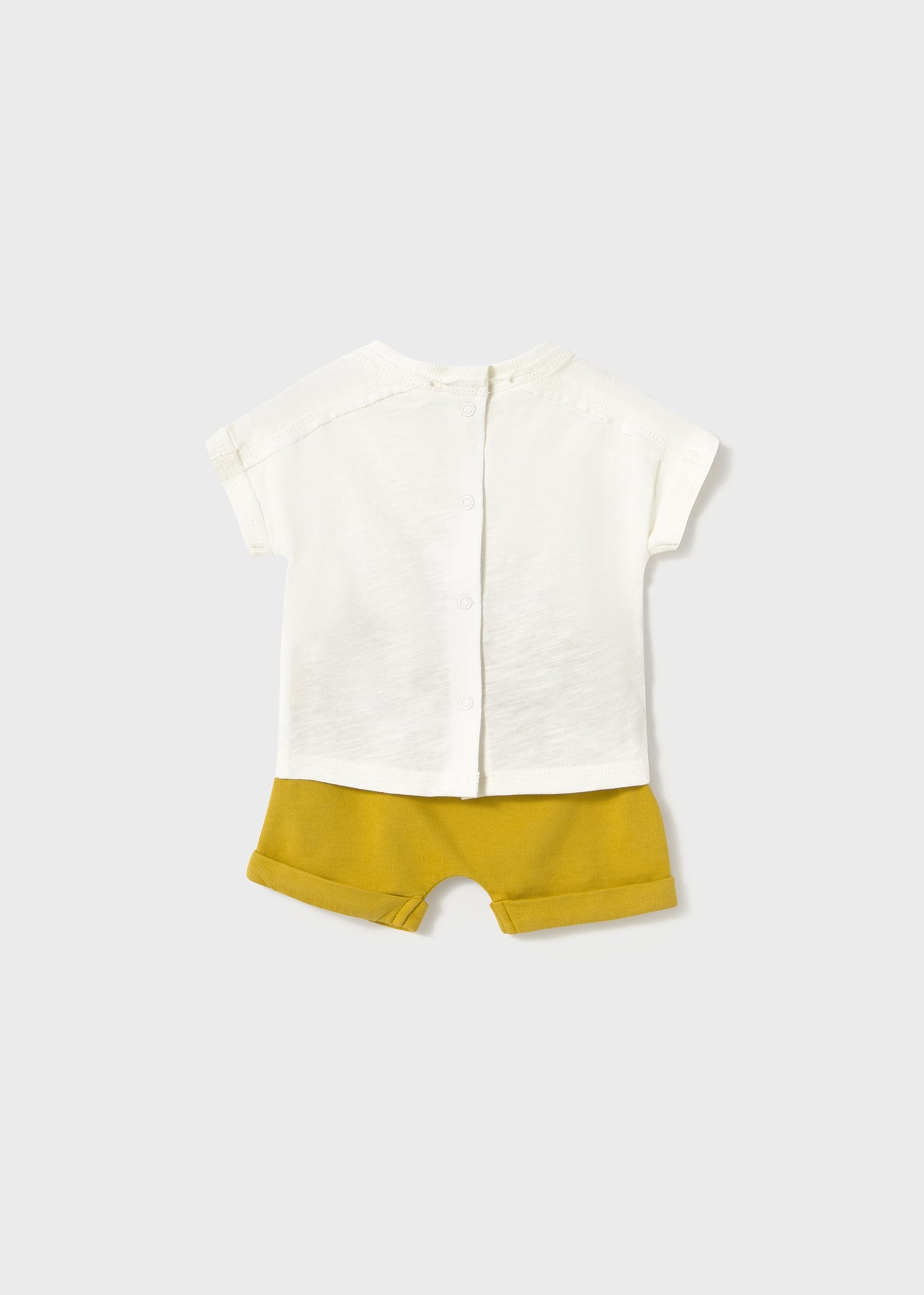 Completo 4 pezzi pantaloncino neonato