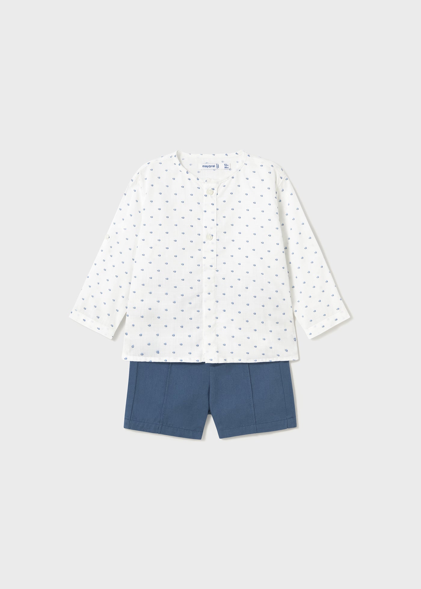 Completo con bermuda e camicia bimbo