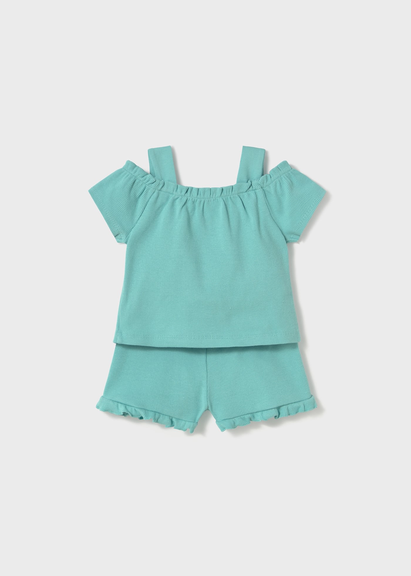 Completo pantaloncino e maglietta bimba