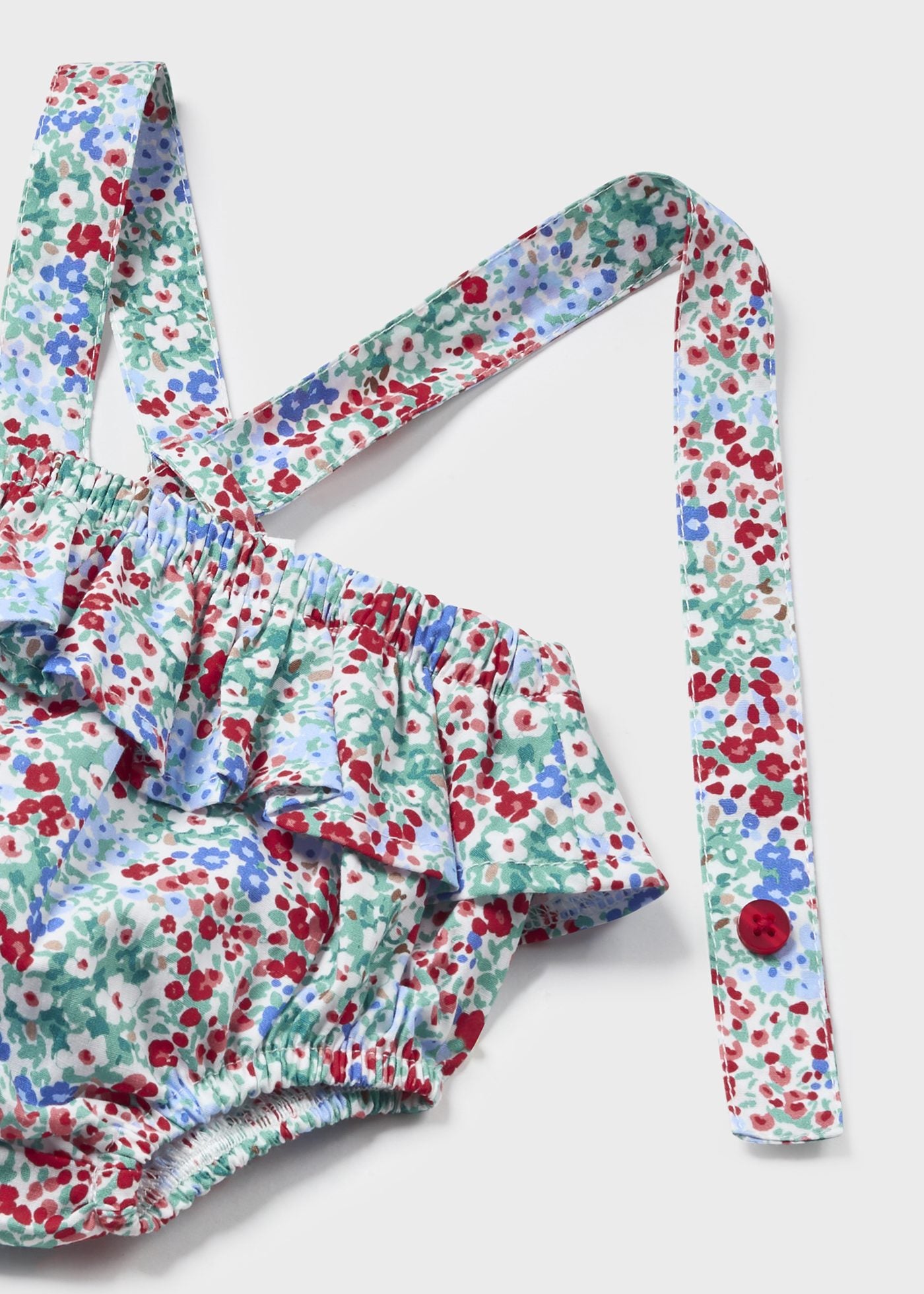 Completo 3 pezzi fiori neonata