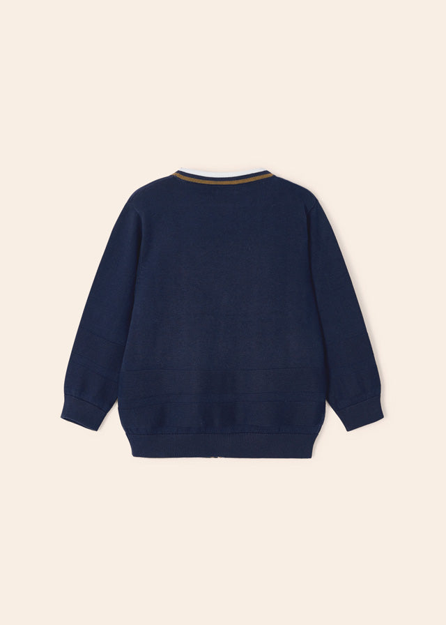 Cardigan enfant en fil de coton