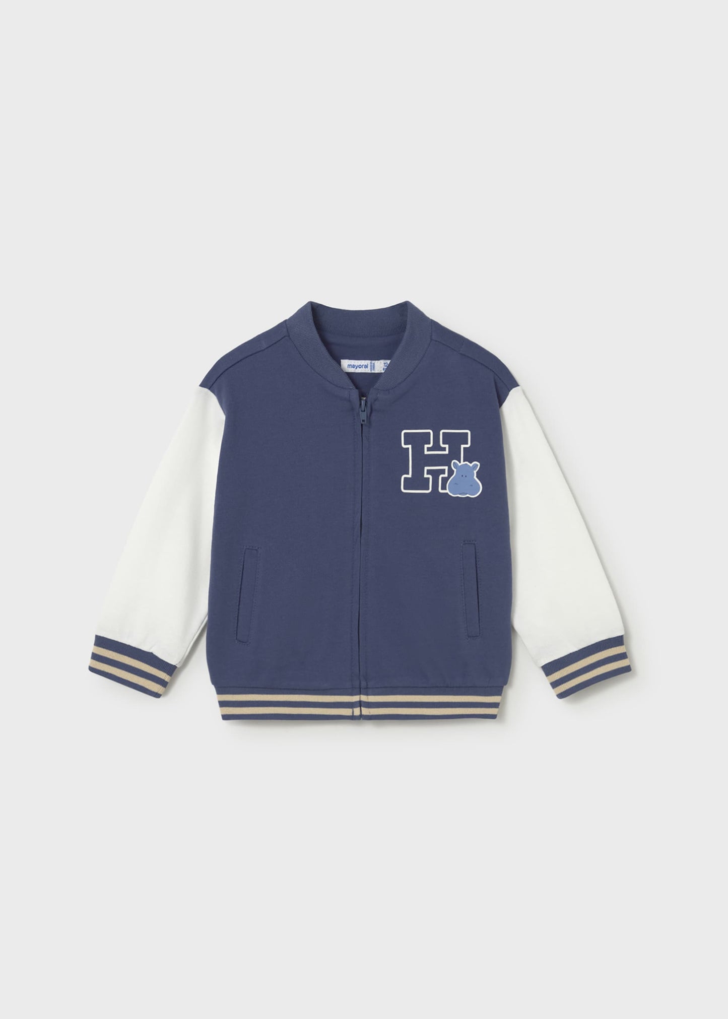 Felpa bomber neonato