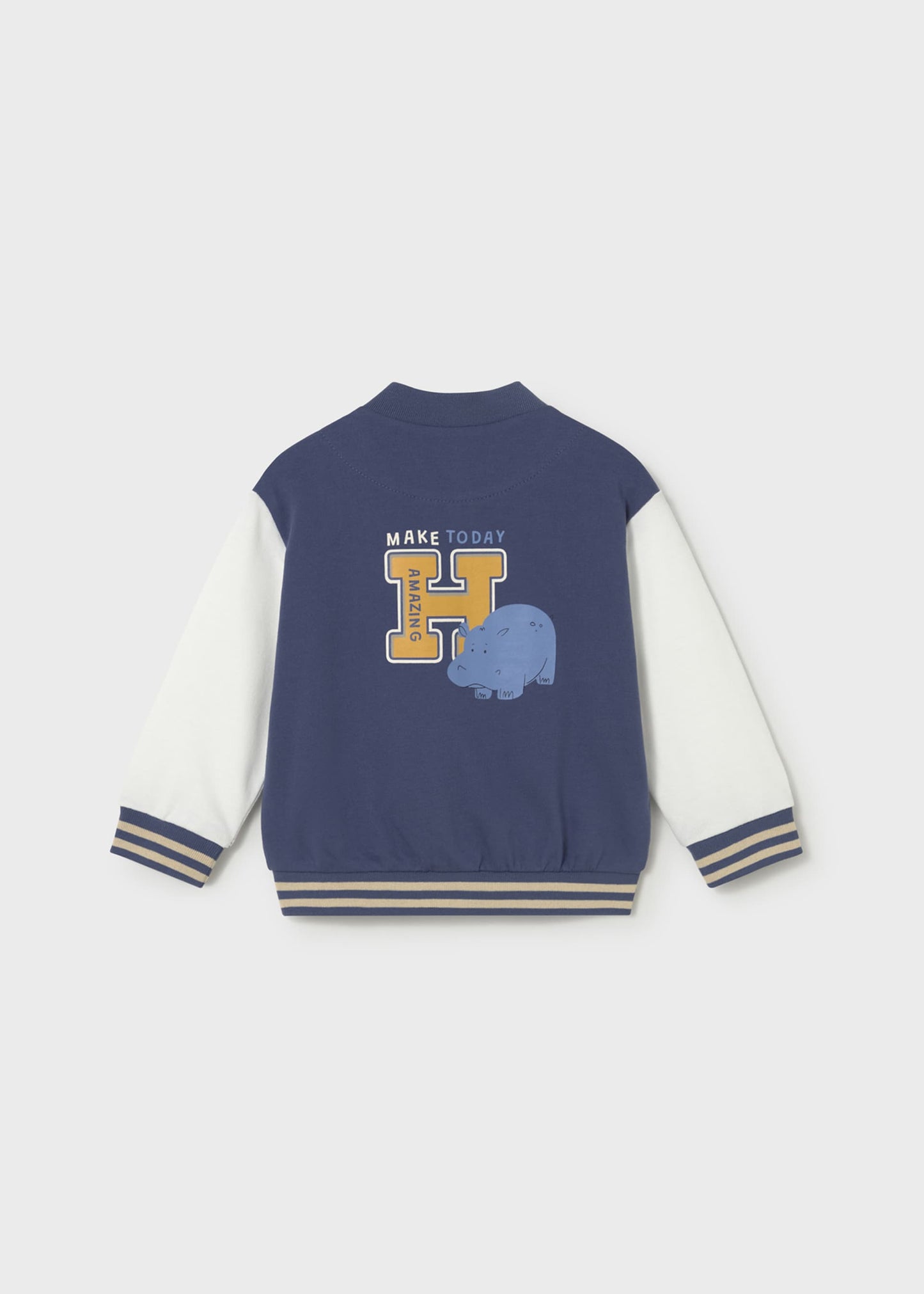 Felpa bomber neonato