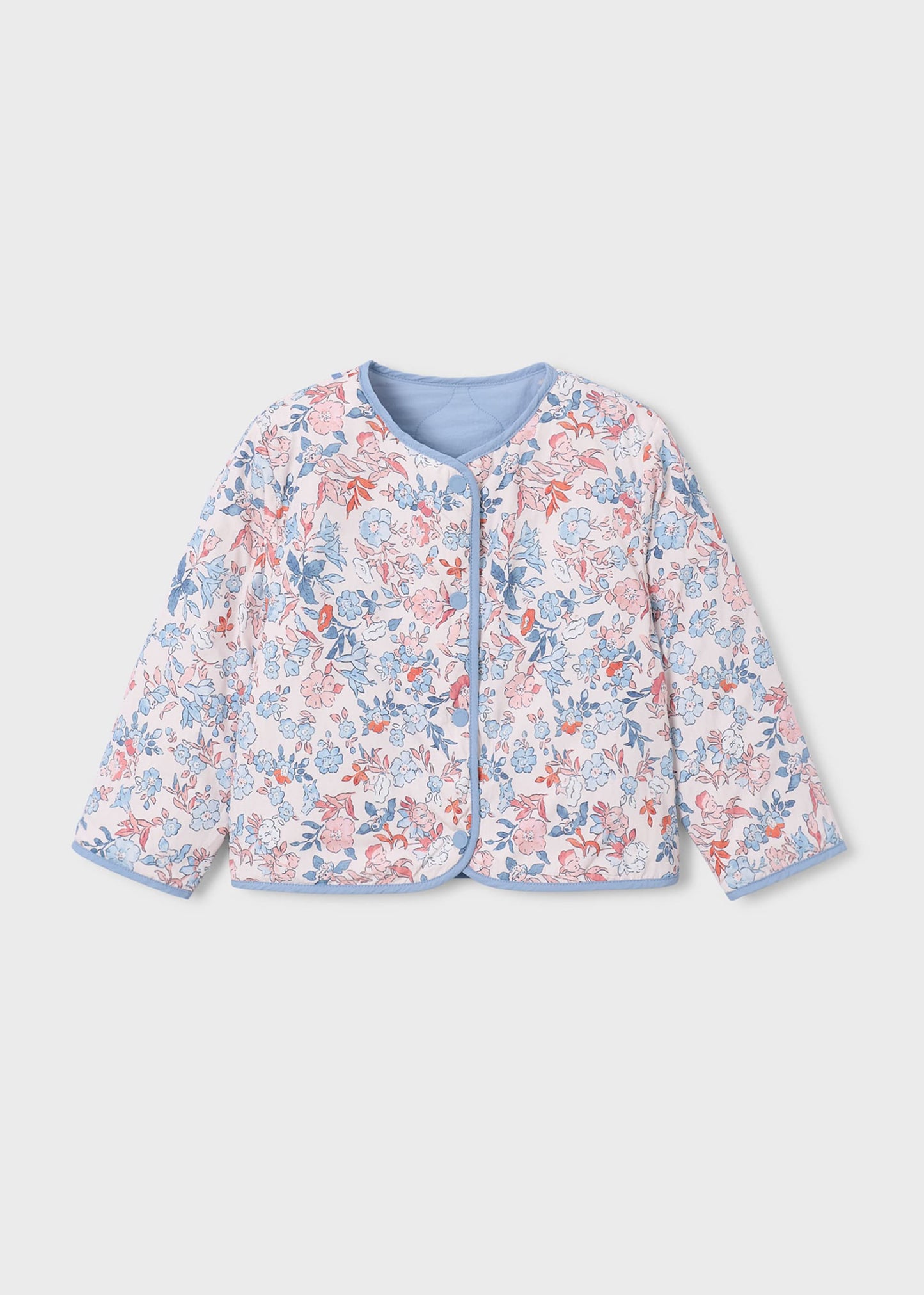Giacca trapuntata reversibile bambina