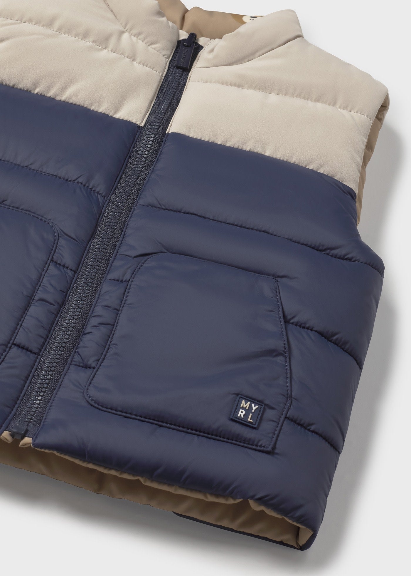 Gilet reversibile bimbo