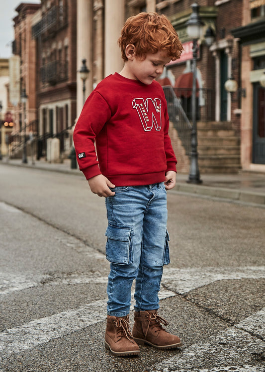 Jeans cargo bambino