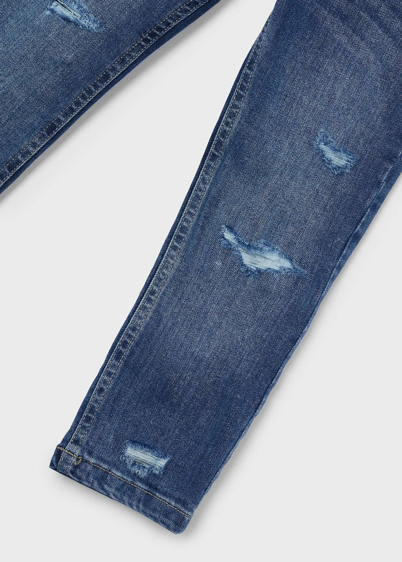 Jeans effetto strappato bambino