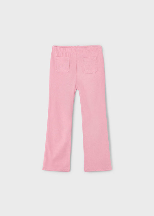 Leggings jeans a campana bambina