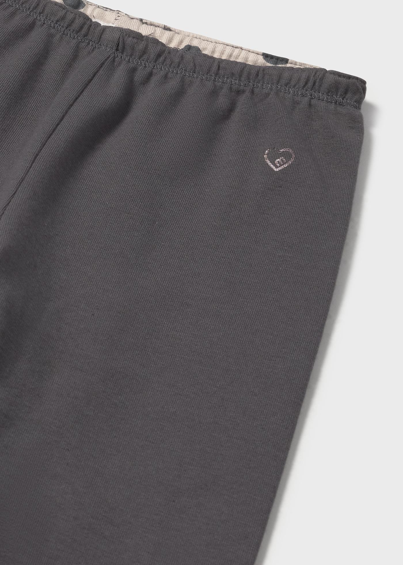 Leggings reversibile bimba