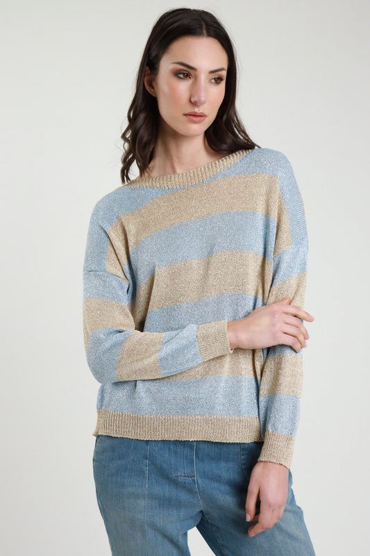 Maglia Righe Lurex Susy mix