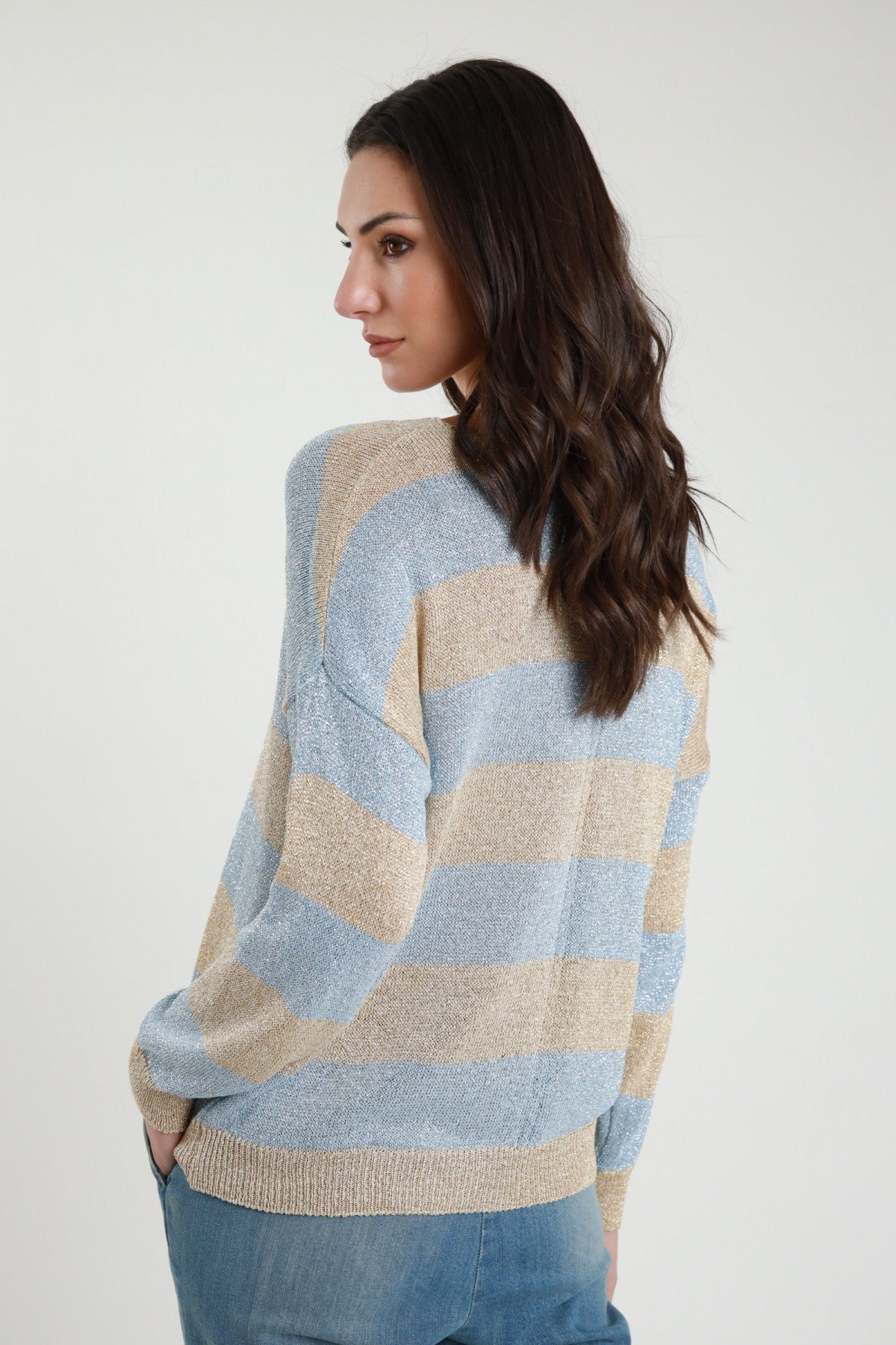 Maglia Righe Lurex Susy mix