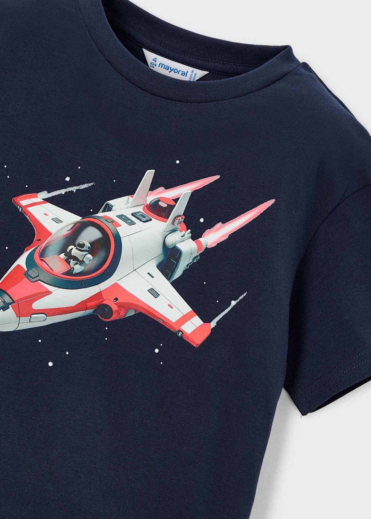 Maglietta astronave bambino