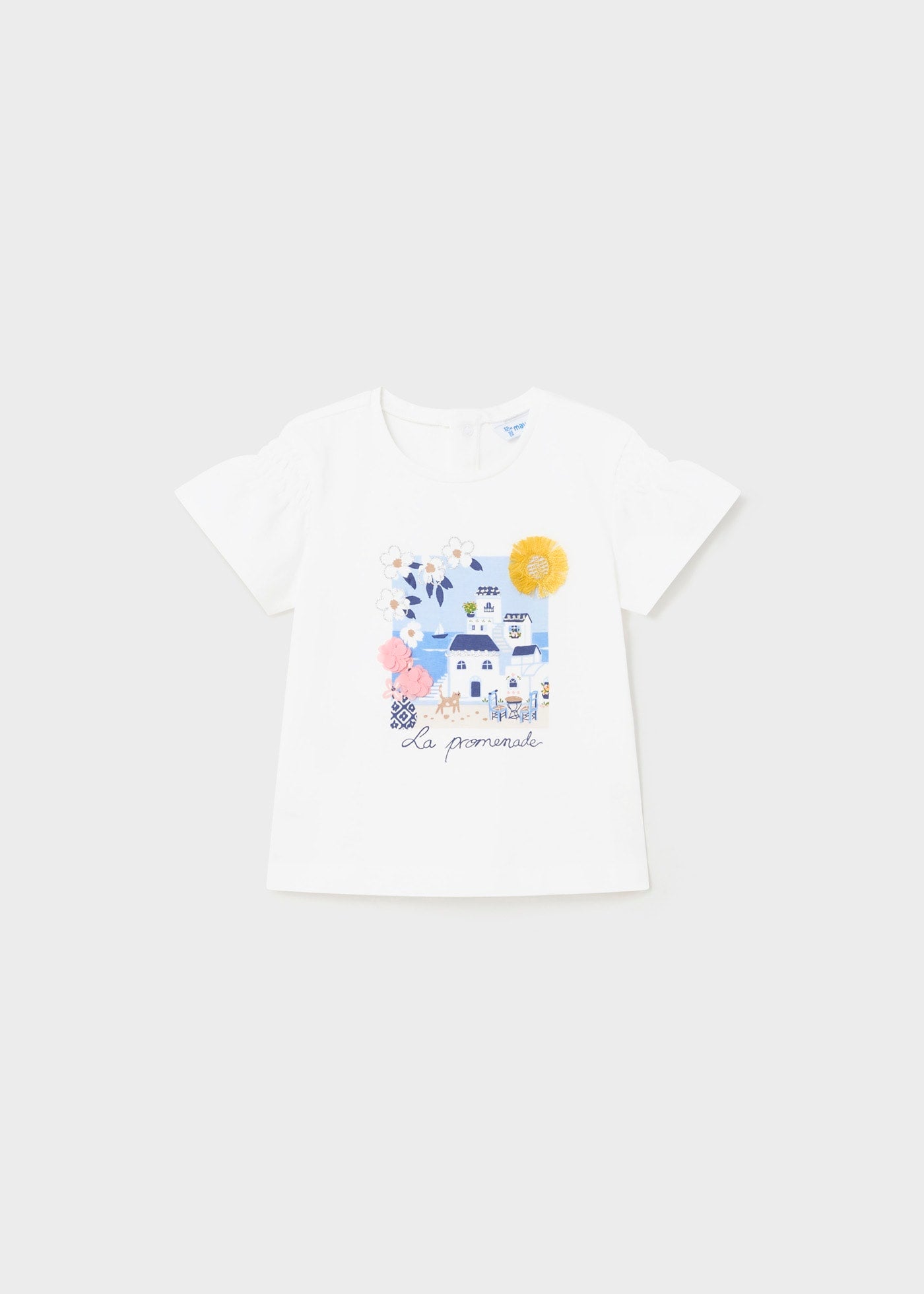 Maglietta con applicazioni Better Cotton  bimba