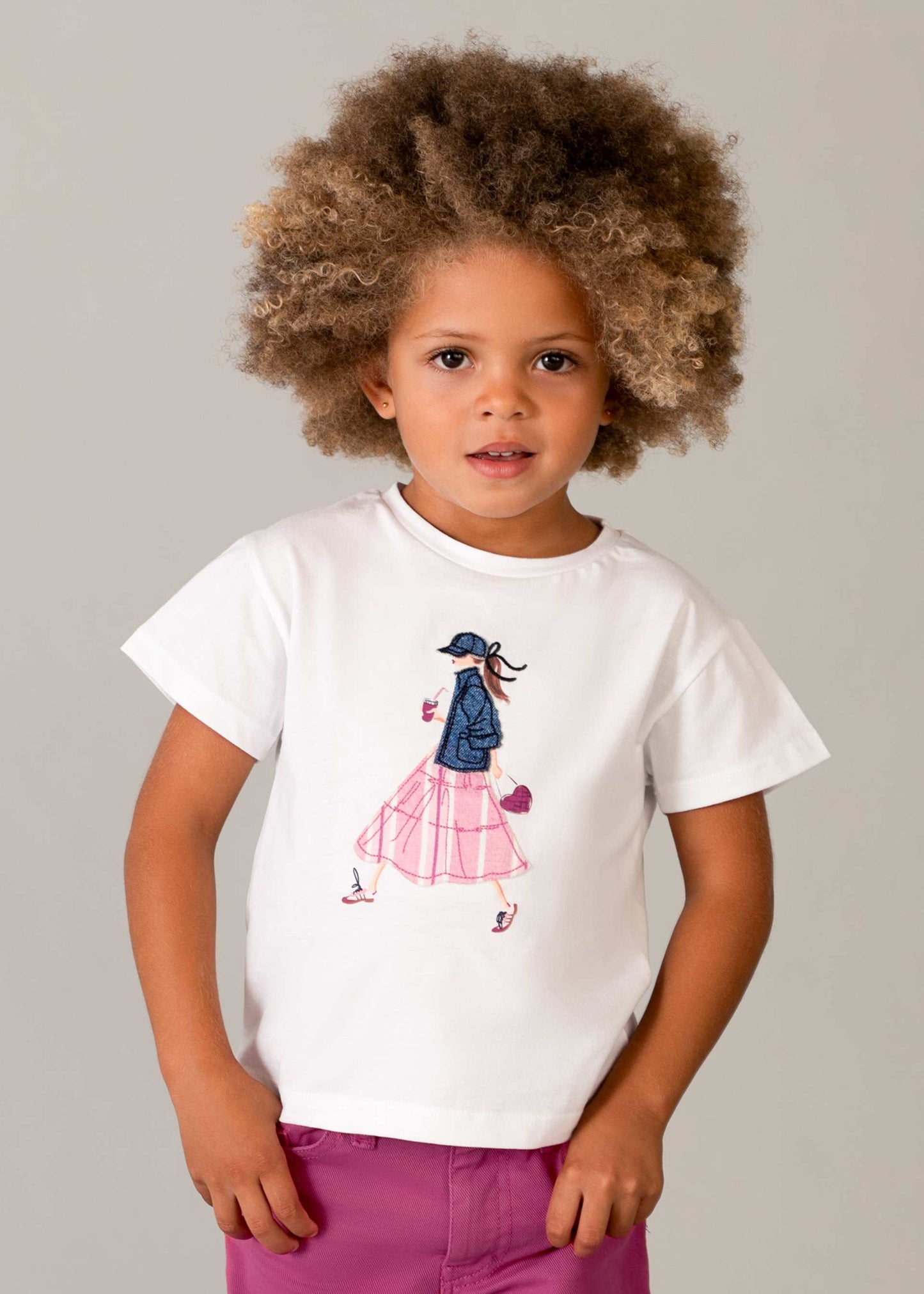 Maglietta grafica bambina
