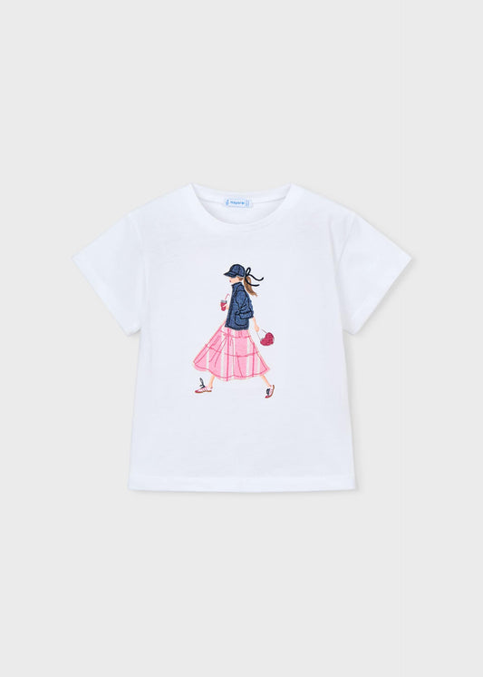 Maglietta grafica bambina