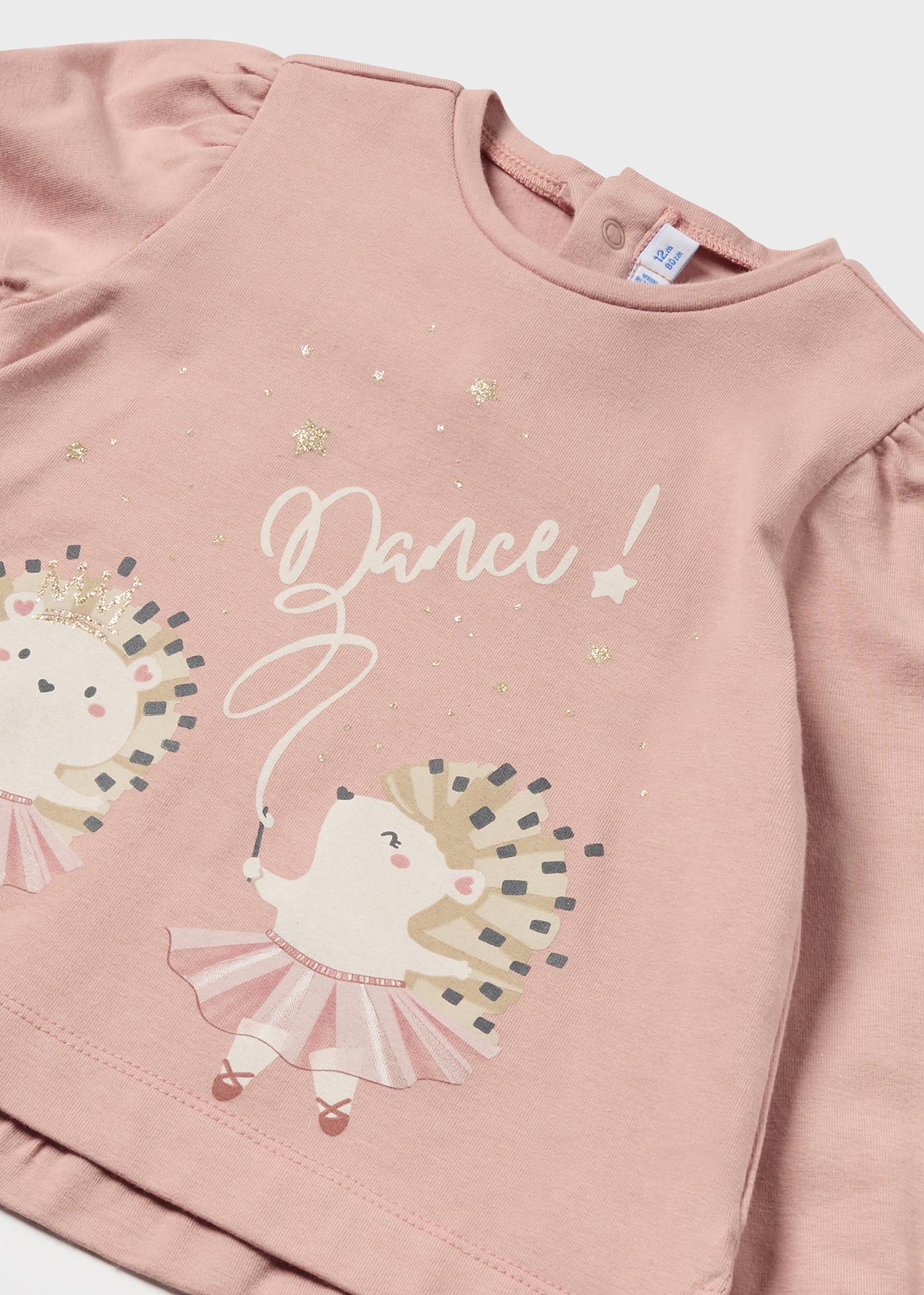 Maglietta maniche palloncino bimba