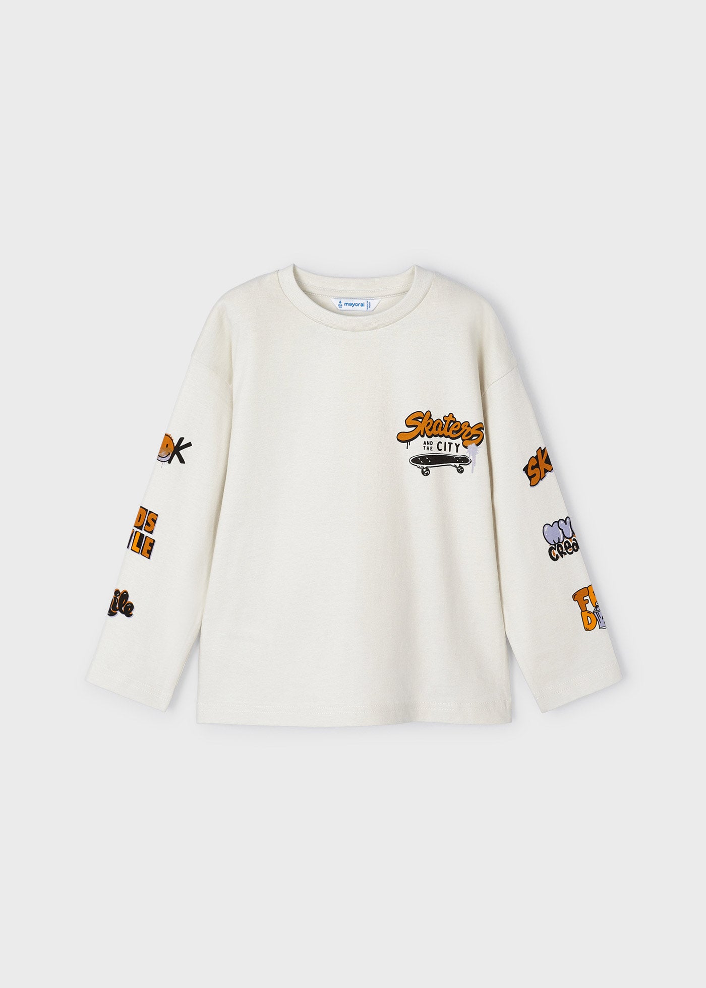 T-shirt enfant Better Cotton à manches imprimées