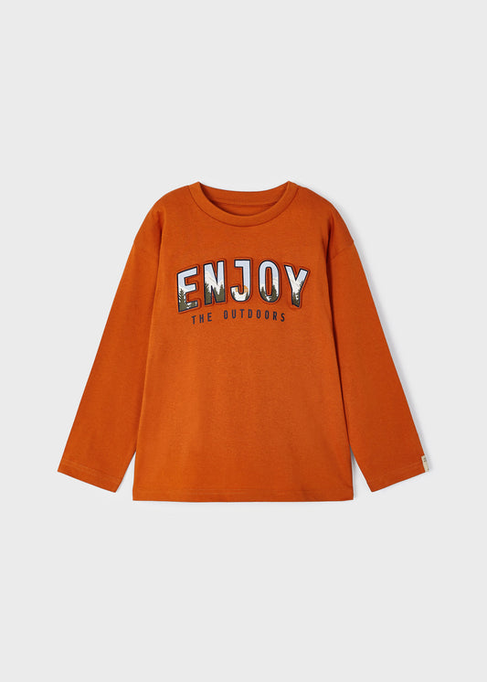 T-shirt relief Better Cotton pour enfant