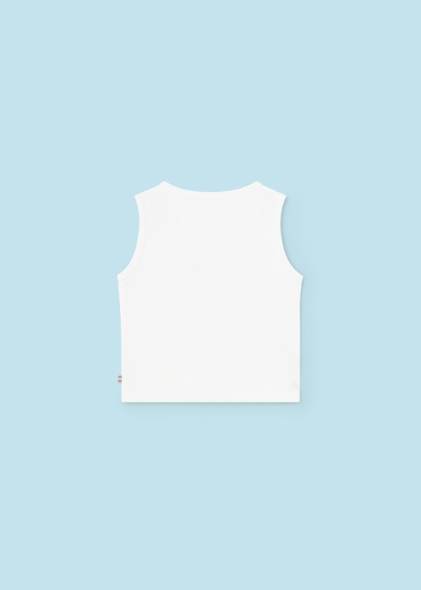 Maglietta senza maniche interattiva Better Cotton bimbo