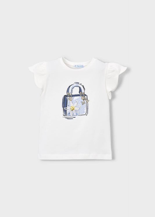Maglietta serigrafia bambina
