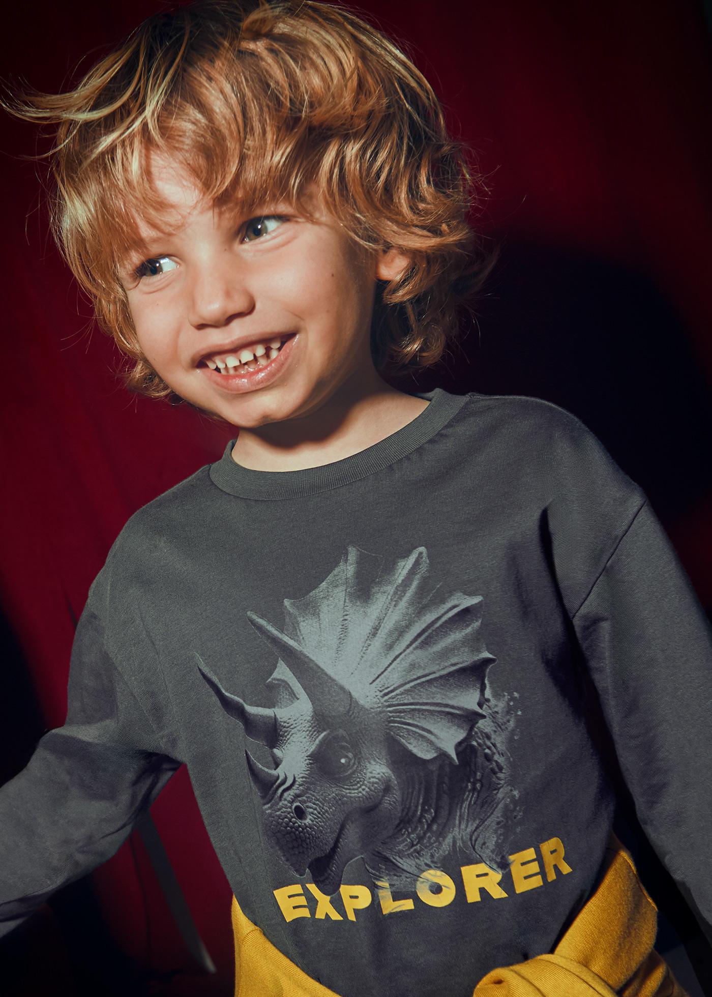Maglietta serigrafia bambino