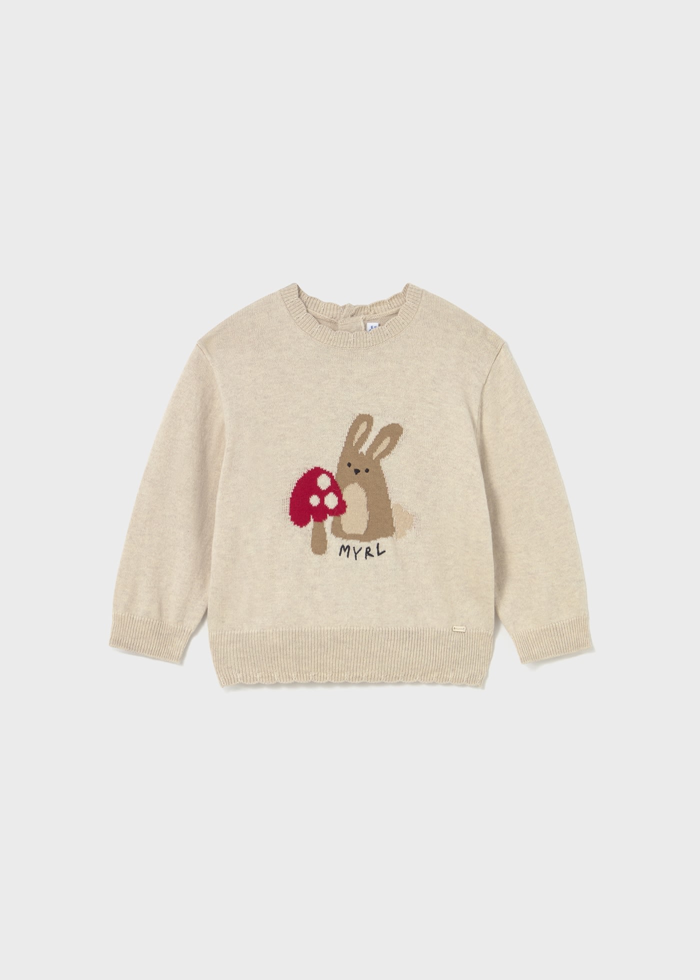 Maglione animal jacquard bimba