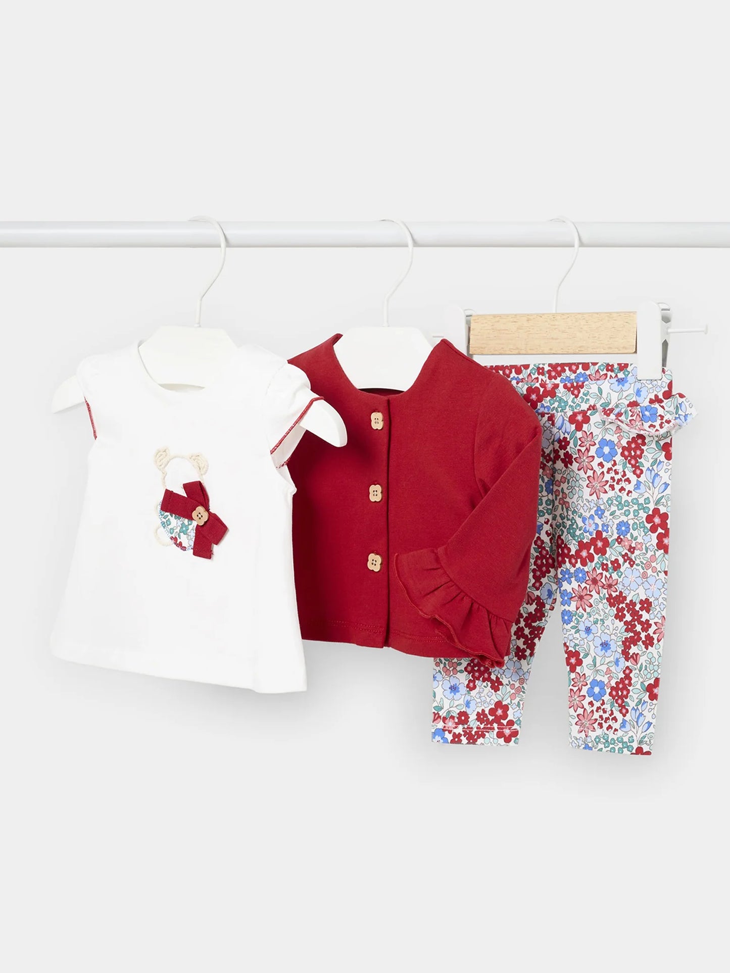 Completo 3 pezzi Better Cotton neonata