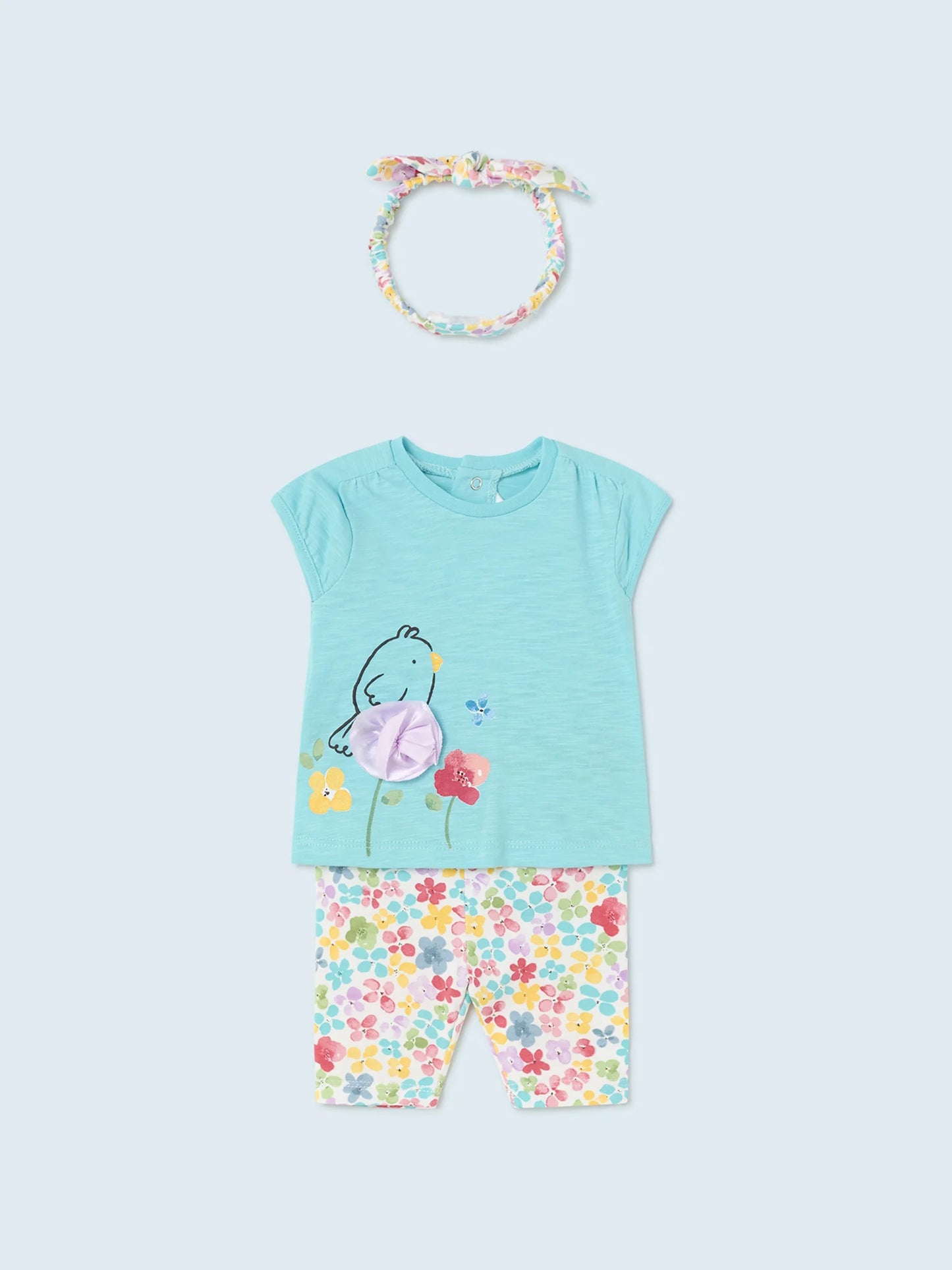 Completo due pezzi neonata