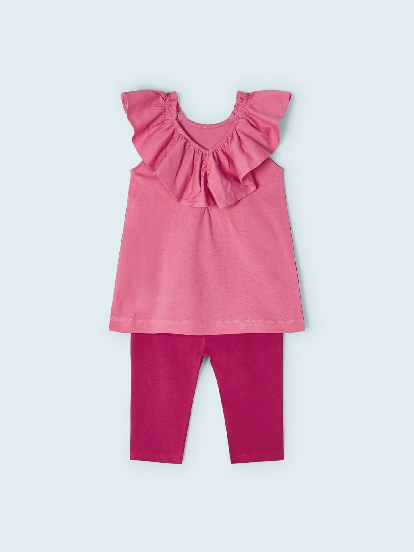 Completo t-shirt e leggins bambina