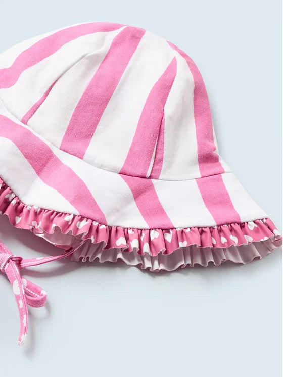 Costume e cappellino neonata