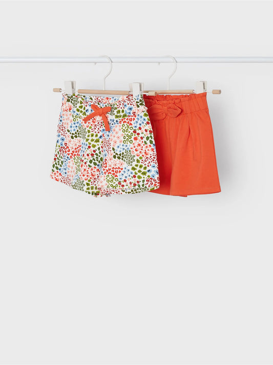 Set doppio pantaloncino bambina