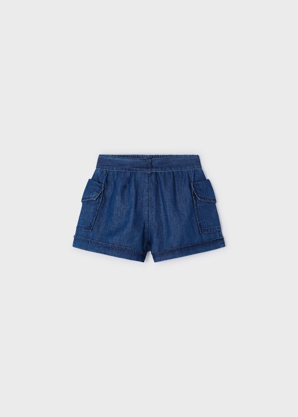Pantaloncino con taschini bambina