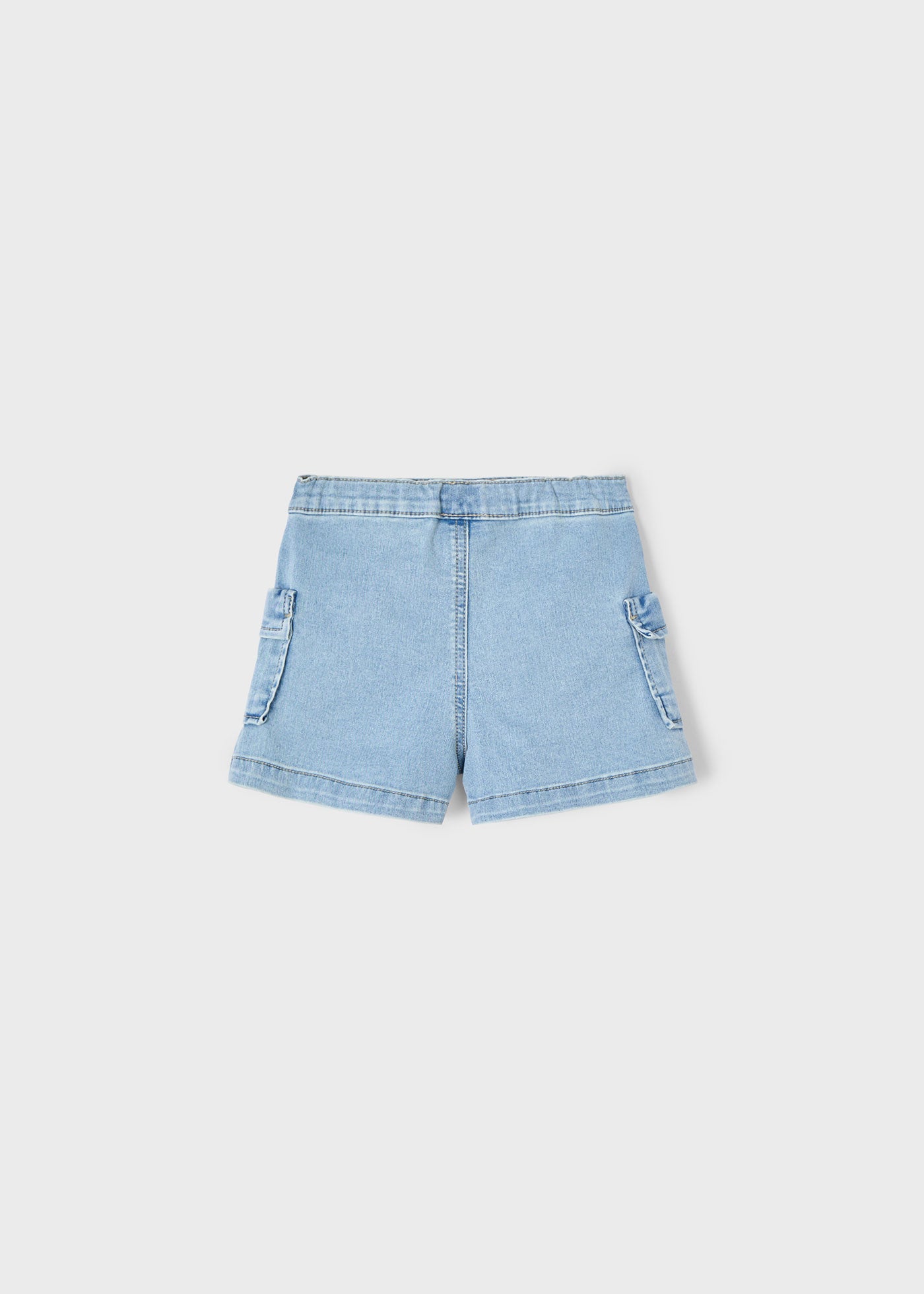 Pantaloncino jeans cargo bambina