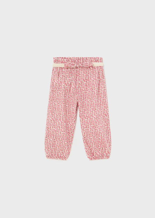 Pantalone largo con cinta bimba