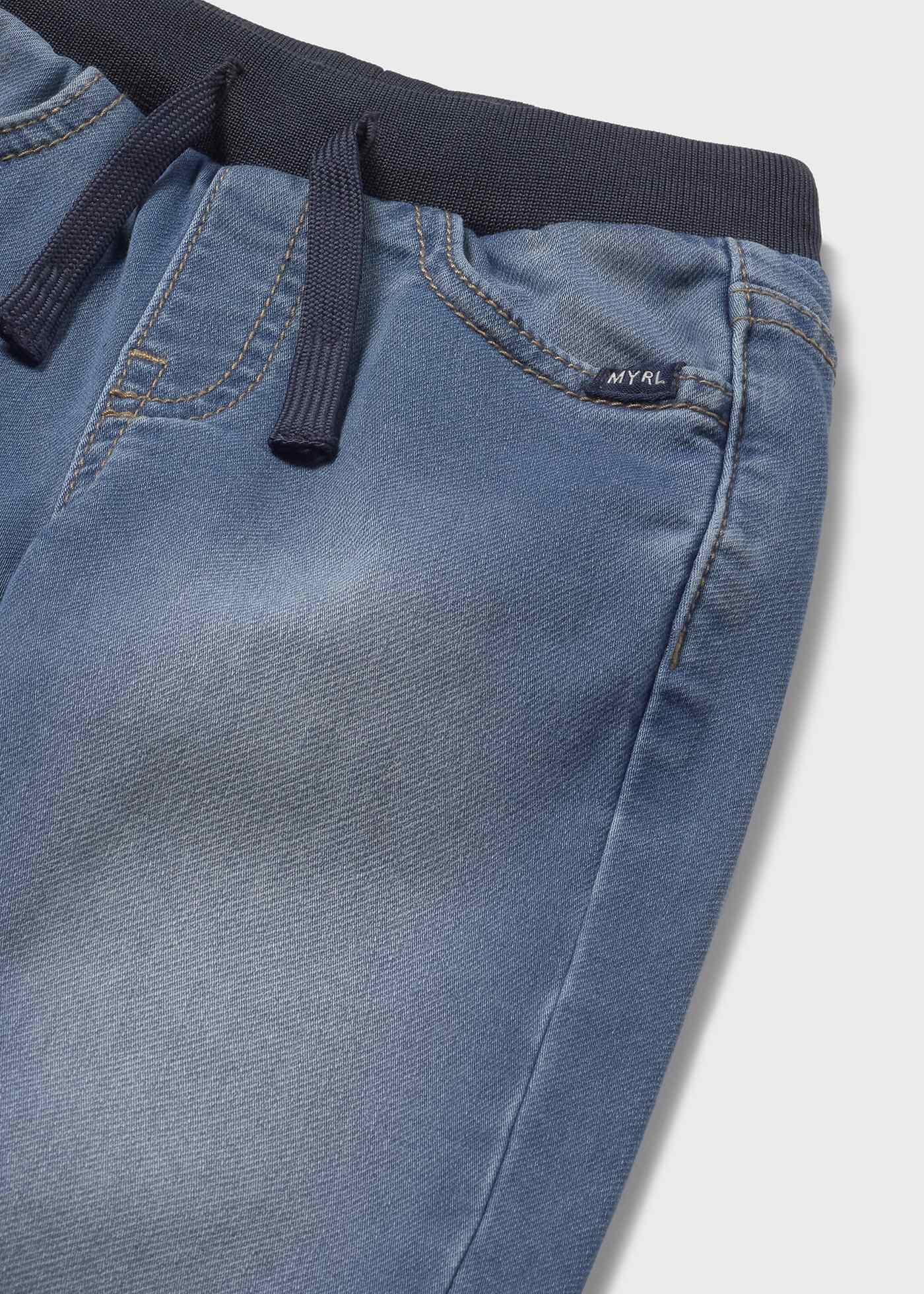 Pantalone lungo jeans jogger bimbo