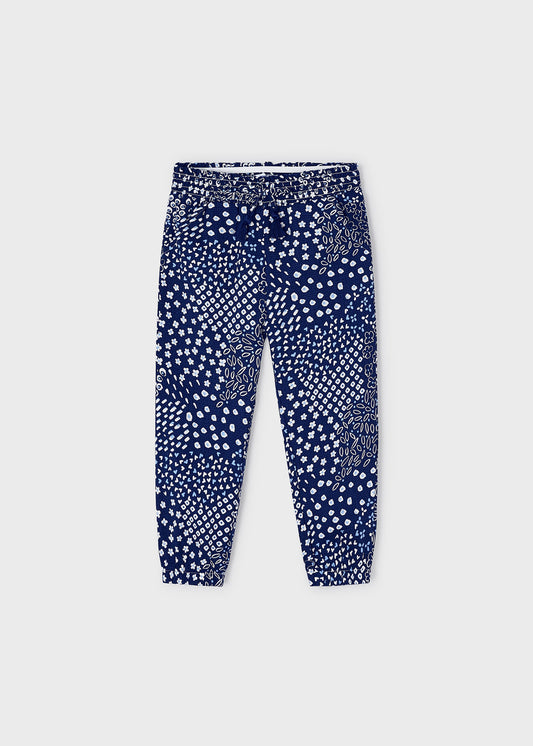 Pantalone lungo stampato bambina
