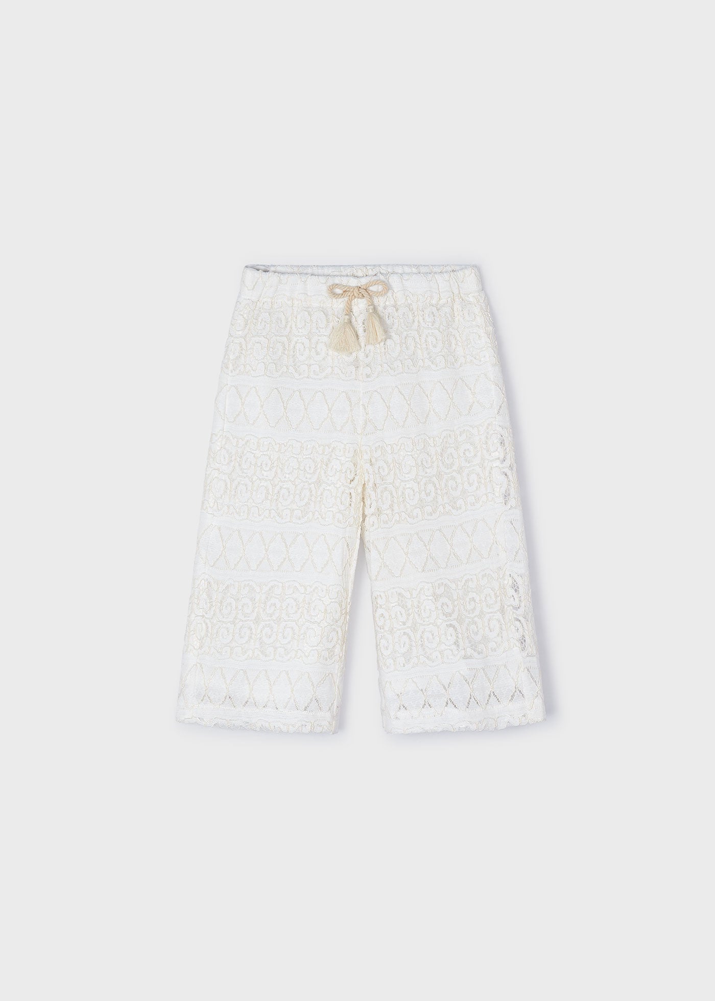 Pantalone lungo uncinetto bambina
